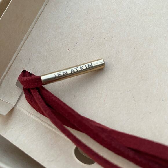 Jen Atkin x Chloe + Isabel Boho Suede & Baguette Headwrap Choker Bracelet - Picture 8 of 12